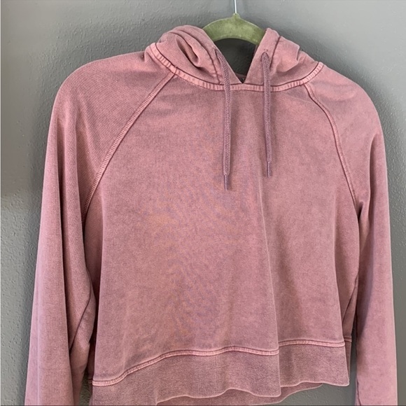 Fearne Cotton Sweaty Betty Cropped Sweatshirt Hoodie - Picture 2 of 8